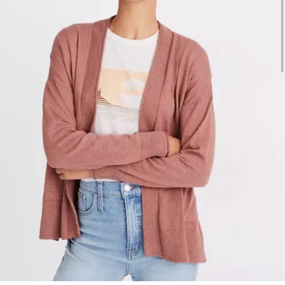 Madewell Dusty Rose Cardigan - XS